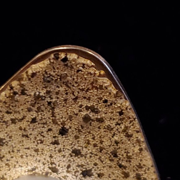 Sterling Silver and Pearl Modernist Earrings - Picture 3 of 10